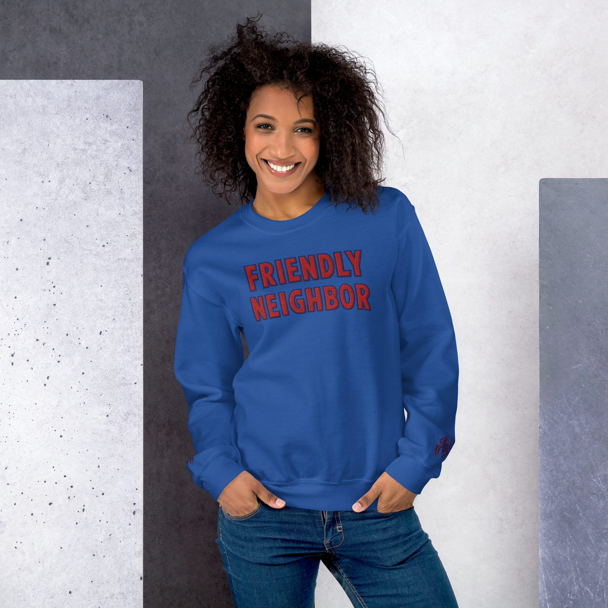 Friendly Neighbor Unisex Sweatshirt