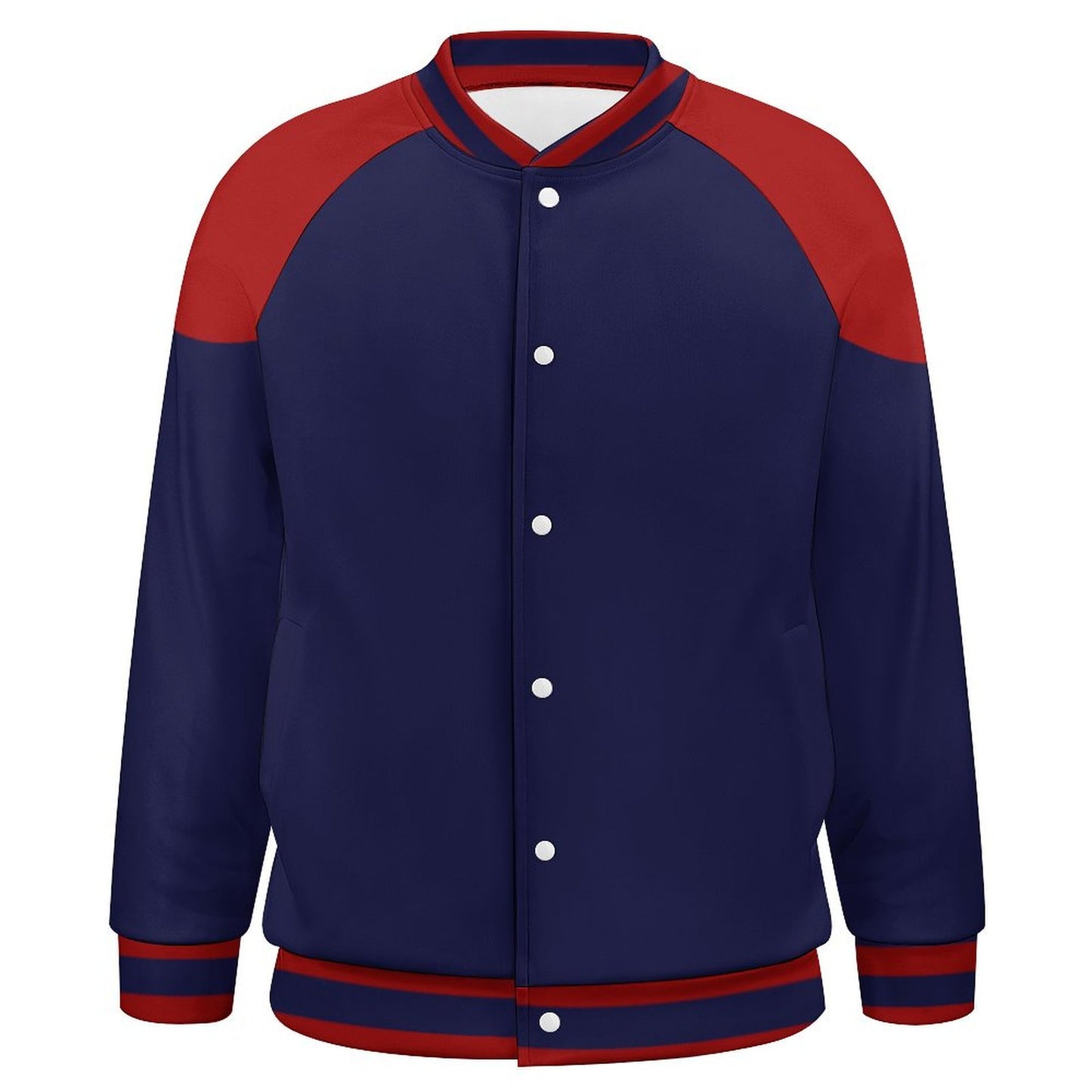 The Year 2099 Men's Button Up Baseball Jacket